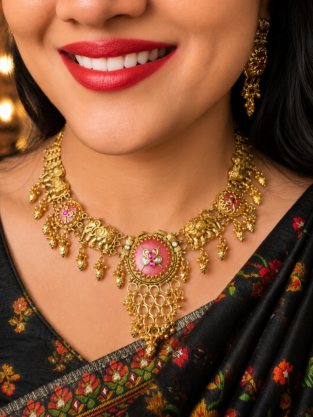 The Regal Mayura & Floral Heritage Set