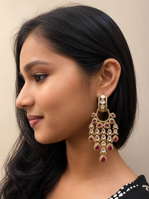 Kundan Earings
