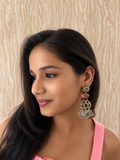 The Rajkumari Tiered Drop Earrings