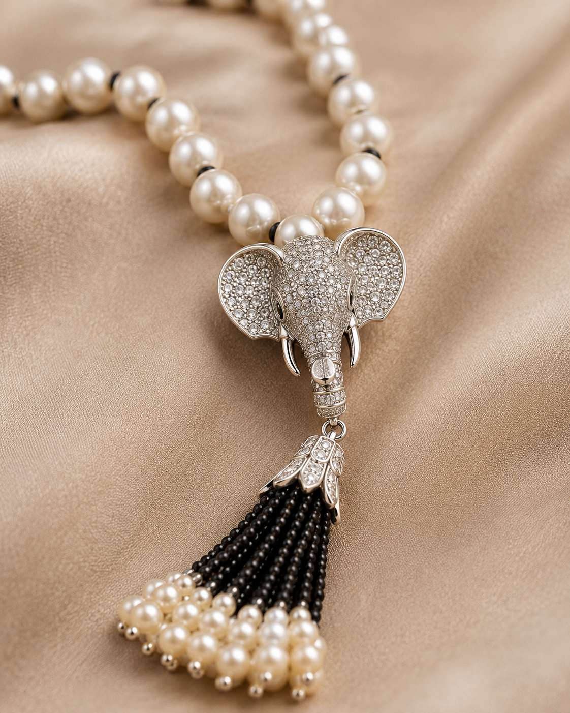 The Elephant motif mala